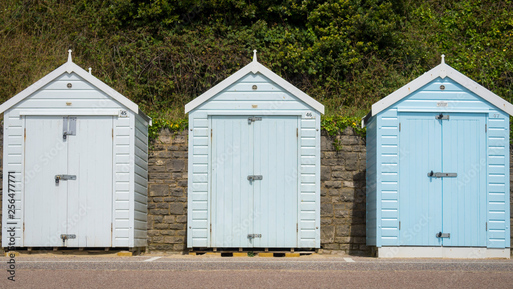 Beach Huts on Seafront