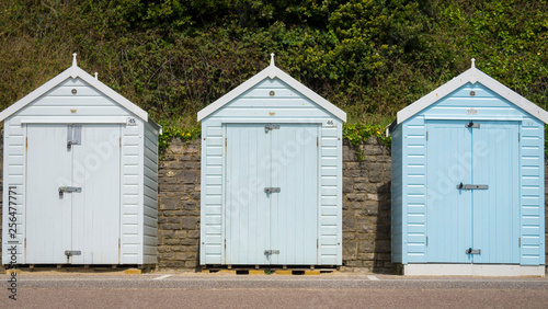 Beach Huts on Seafront © lenscap50