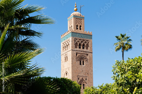 Kasbah Mosque in Marrakesh. Marrakesh, Marrakesh-Safi, Morocco photo