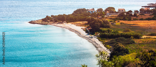 Samos beautiful beach