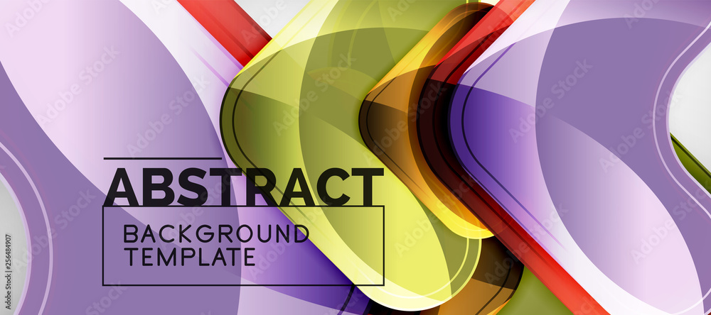 Obraz premium Light effects glossy arrows background