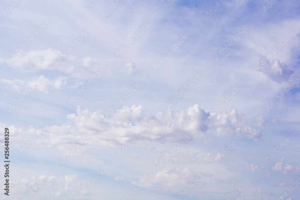 White clouds in the sky White clouds in the sky