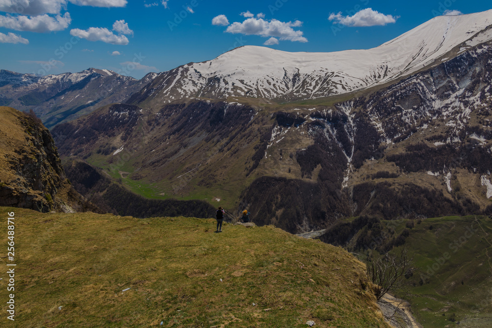 Fototapeta premium mountains cloud summer