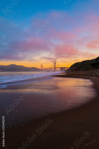 Baker Beach Golden Gate Bridge