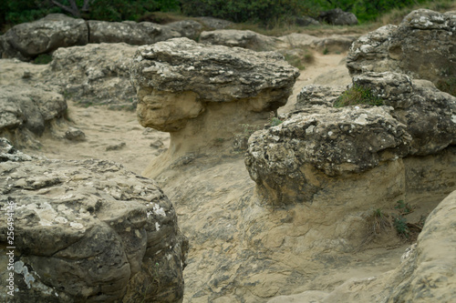 Mountains created by nature. Mountain Park of the North Caucasus.