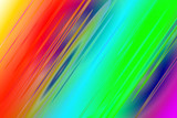 Abstract Glowing Iridescent Pattern with Light. Bright Striped Texture. Raster Illustration