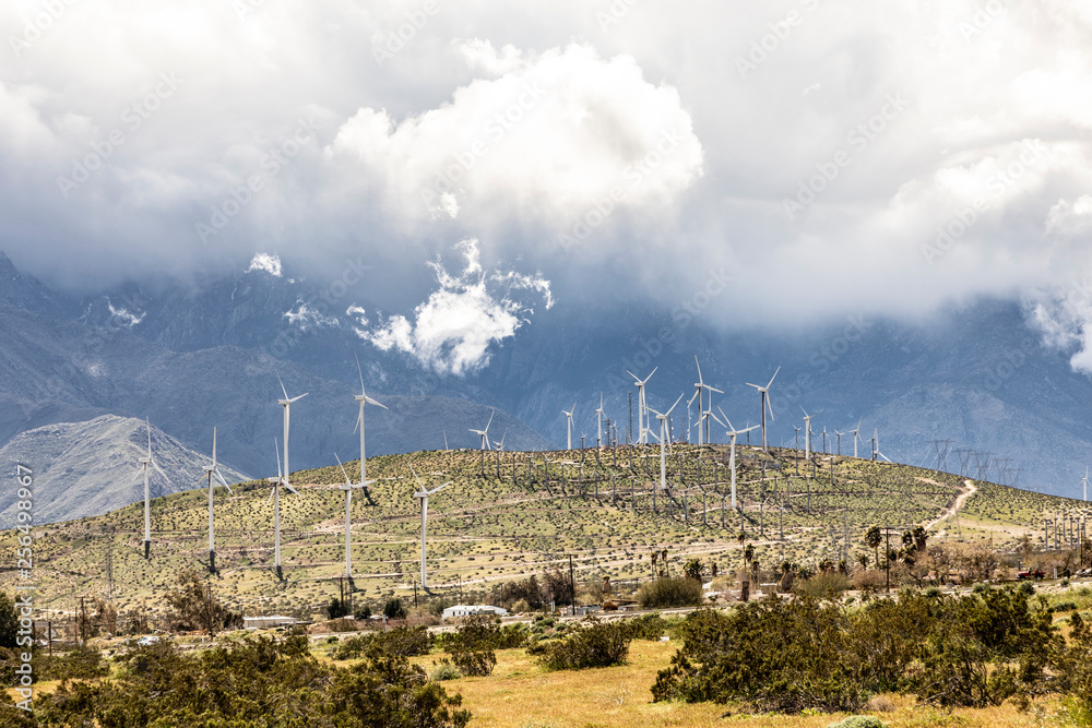 wind generators produce electricity in america