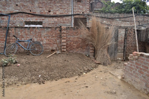 ruins of an old house