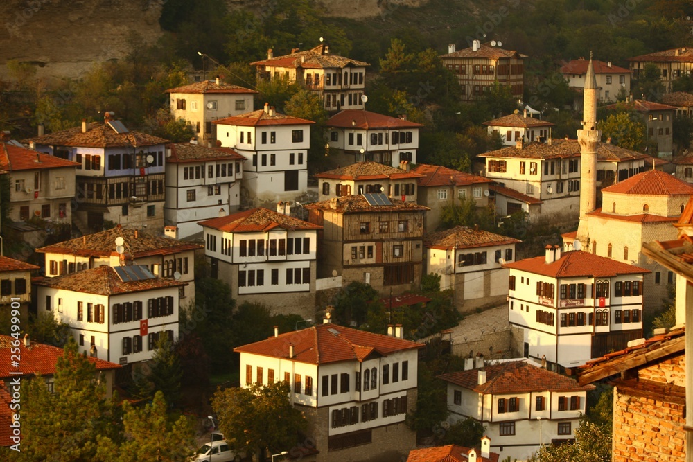 Traditional ottoman houses in Safranbolu, Turkey