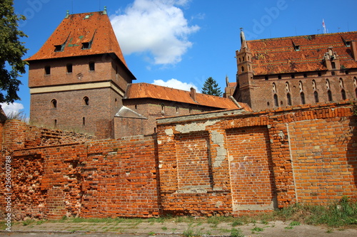 Castle Malbork in Northern Poland