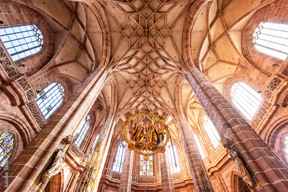 St. Lorenz Kirche in Nuremberg, Germany.