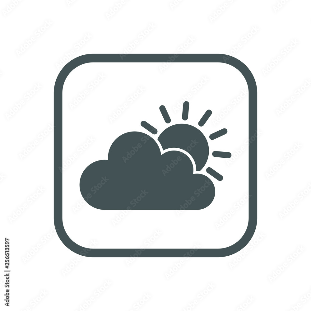 Modern Icon Weather Button Applications Modern Icon Weather Button Applications