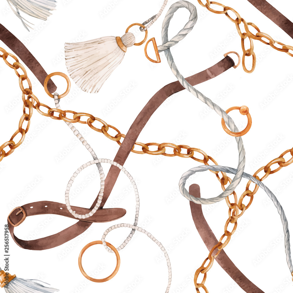 Glamorous fashion vector pattern Glamorous fashion vector pattern