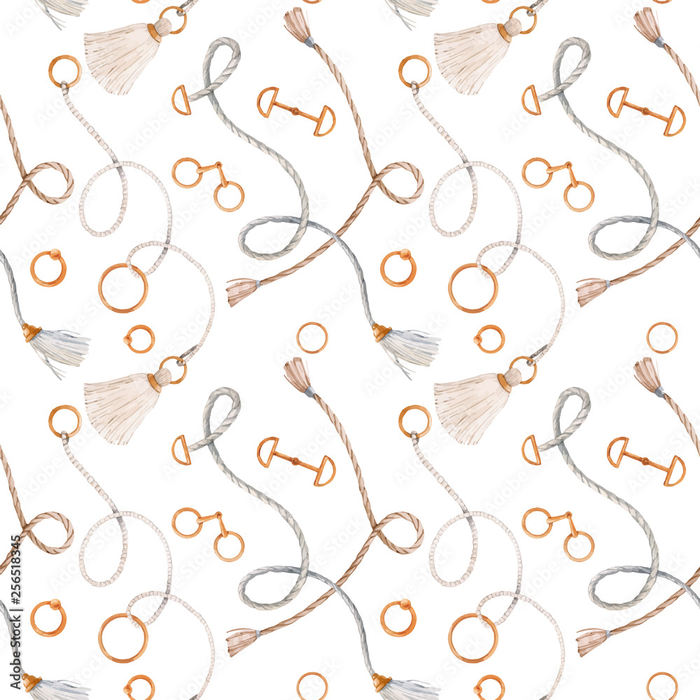 Glamorous fashion vector pattern