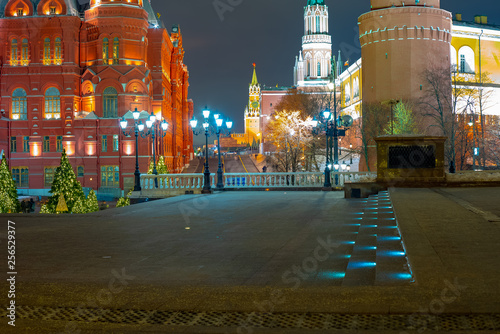 City the Moscow .The Kremlin's passage, the view of the Kremlin.Russia.