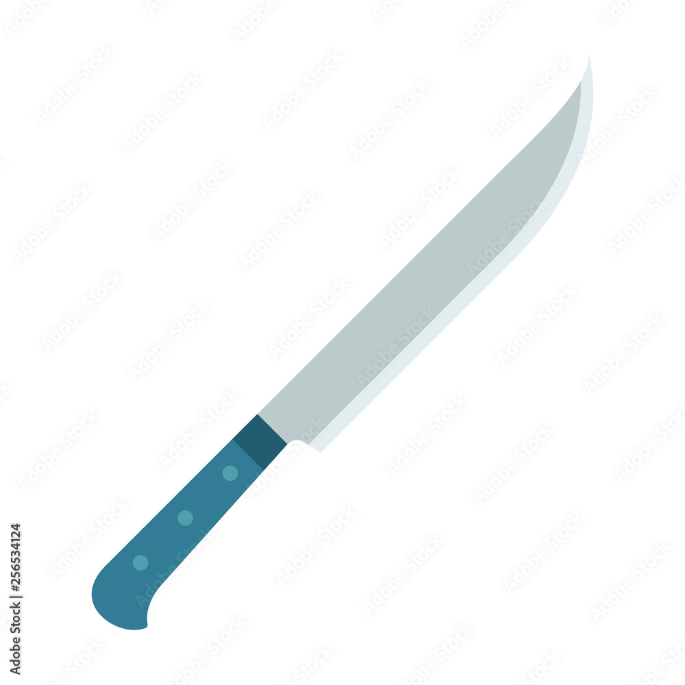 Bone-cutter knife vector flat isolated on white Bone-cutter knife vector flat isolated on white