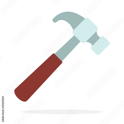 A shoe hammer vector flat isolated