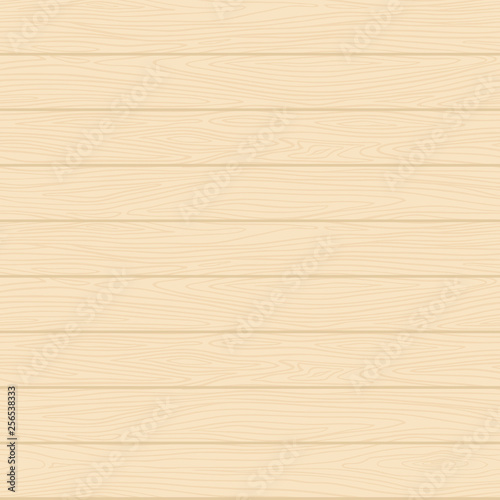 Rear view from wooden boards vector flat