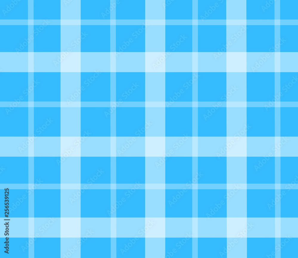 Blue picnic tablecloth vector flat isolated Blue picnic tablecloth vector flat isolated
