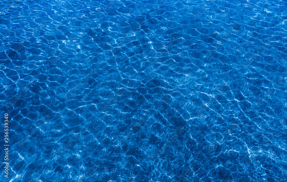 Sky Blue Water Ripples Pattern. Nature Background.