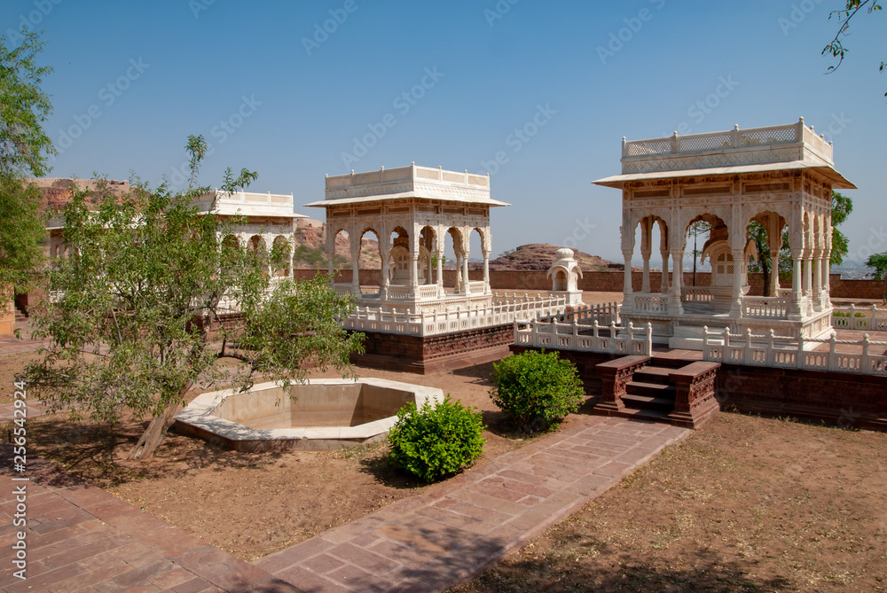 Jaswant Thada mausoleum near Jodhpur, Rajasthan, India