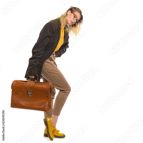 Photo of a fashionable young girl