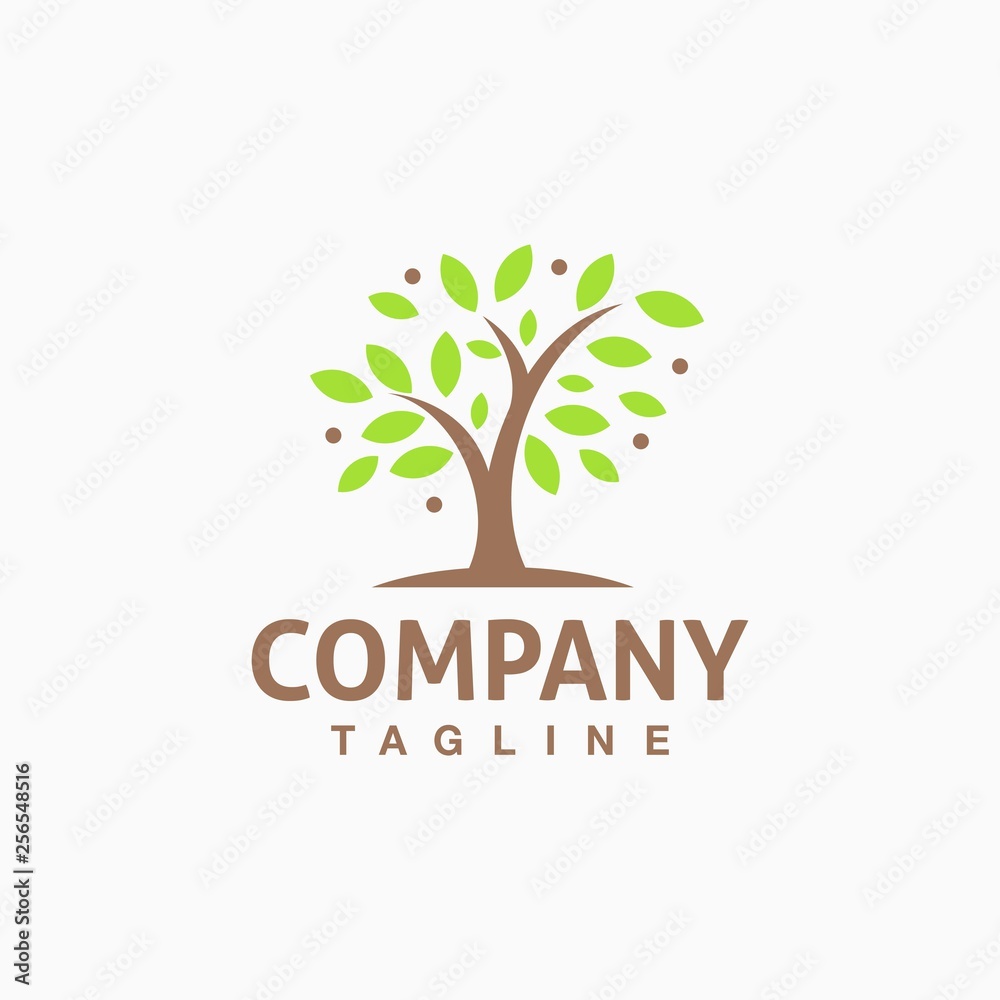 tree logo design for company