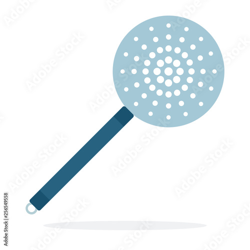 Skimmer vector flat material design isolated object on white background.
