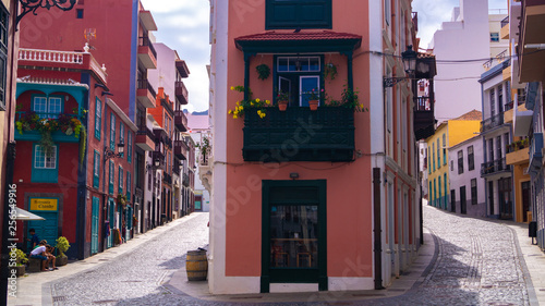 The town of Los LLanos De Aridana In La Palma Canary Islands photo