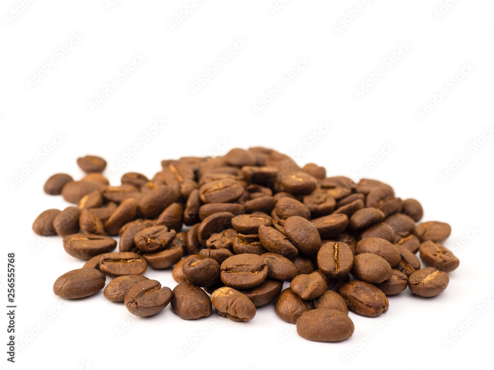 Coffee Beans on white background. Coffee Beans on white background.