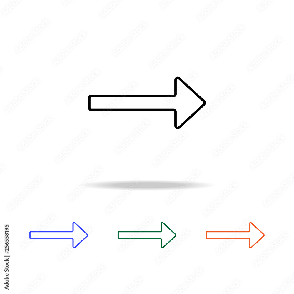 long arrow icon. Elements of simple web icon in multi color. Premium quality graphic design icon. Simple icon for websites, web design, mobile app, info graphics long arrow icon. Elements of simple web icon in multi color. Premium quality graphic design icon. Simple icon for websites, web design, mobile app, info graphics