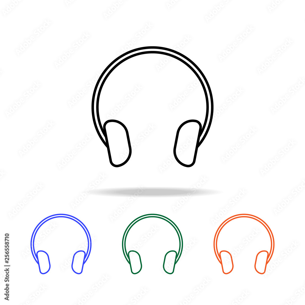 headphones icon. Elements of simple web icon in multi color. Premium quality graphic design icon. Simple icon for websites, web design, mobile app, info graphics headphones icon. Elements of simple web icon in multi color. Premium quality graphic design icon. Simple icon for websites, web design, mobile app, info graphics