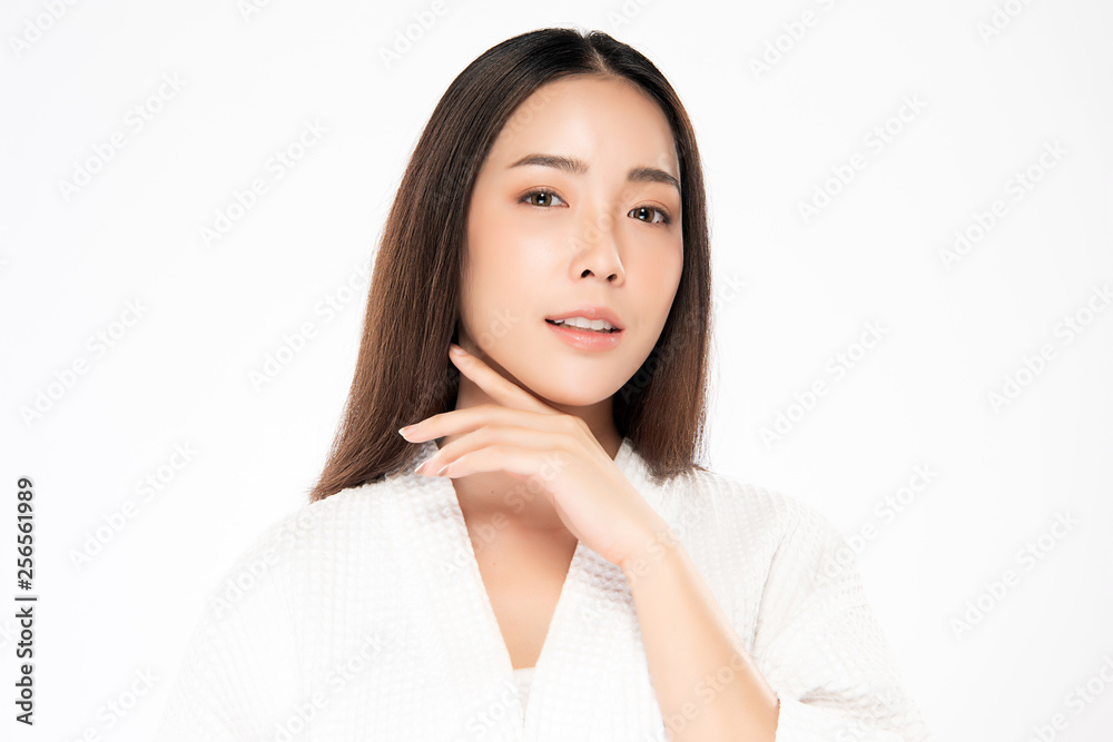 Beautiful Young asian Woman with Clean Fresh Skin Beautiful Young asian Woman with Clean Fresh Skin