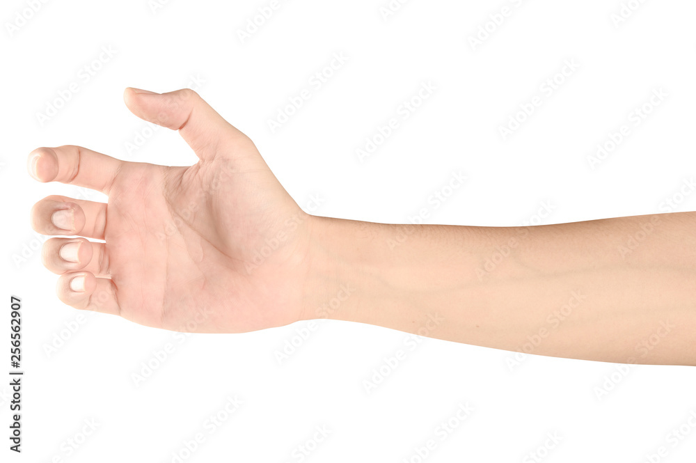 hand holding something like a bottle or can hand holding something like a bottle or can