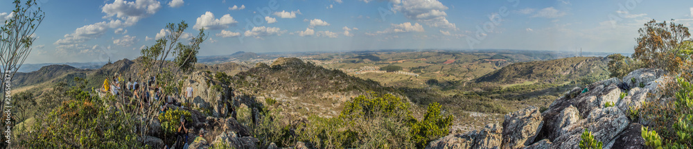 view of mountains of brazil