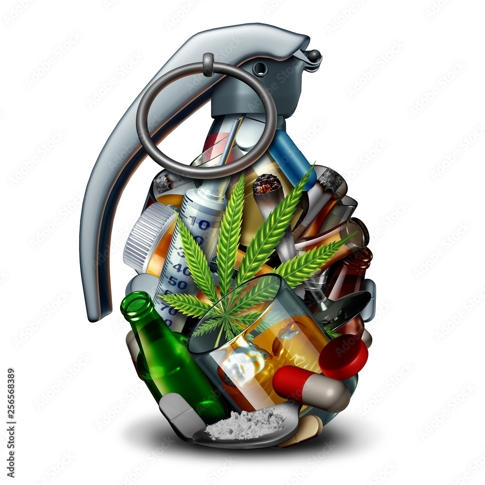 Fotografie Drug Addiction Danger