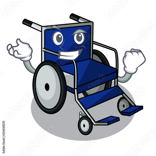 Successful wheelchair in the a character shape