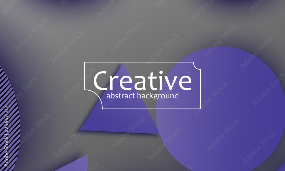 Obraz premium Geometric background. Material design.