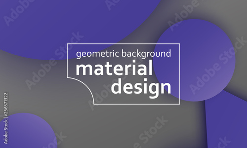 Geometric background. Material design.