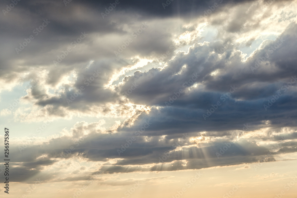 Fototapeta premium landscape, desktop wallpaper, beautiful sky, cloudy weather