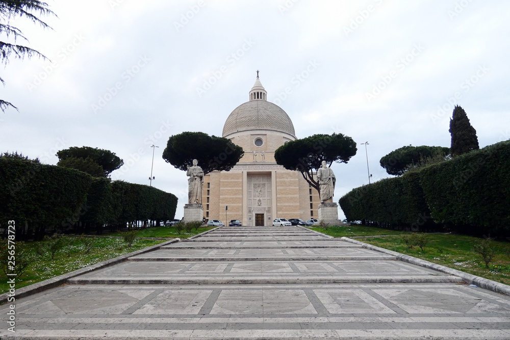 chiesa dei santi pietro e paolo,roma,italia. Stock Photo Adobe Stock