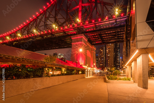 bridge at night