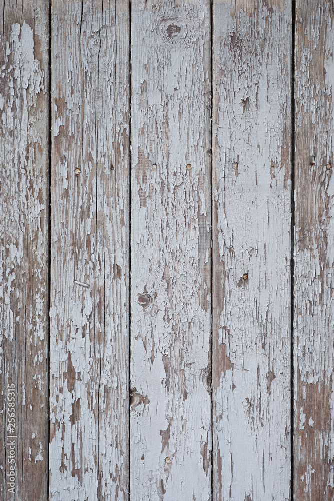 Wooden background with paint residues. Abstract background