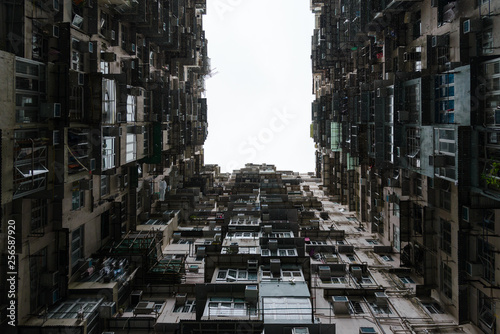 Public apartment block in Hong Kong
