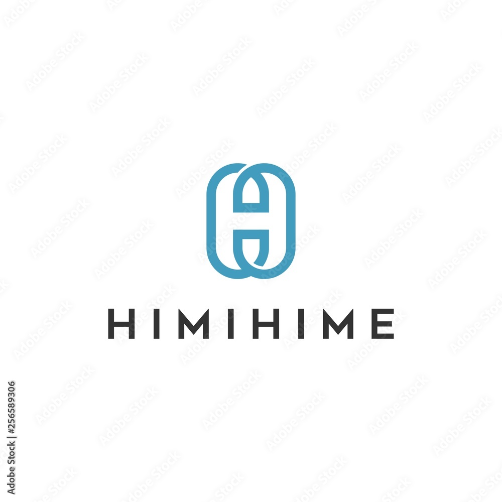 Letter H logo icon design template element