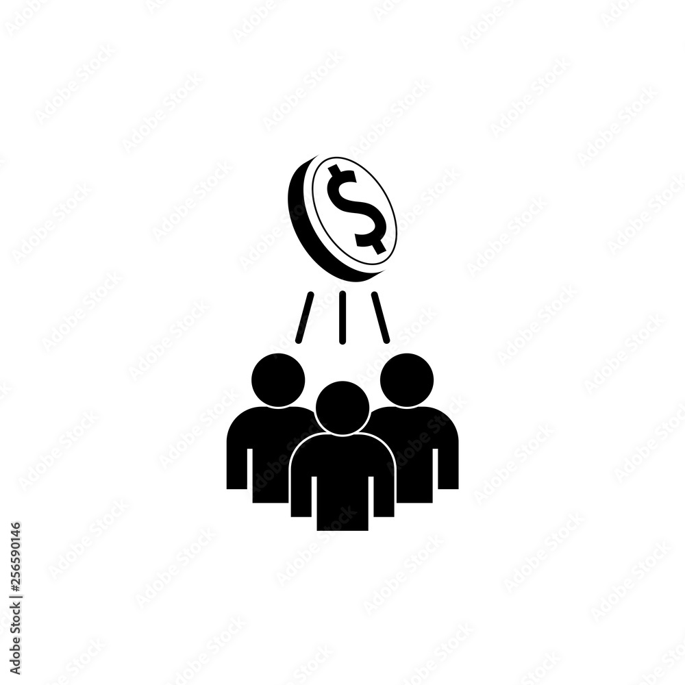 Shareholders icon or sign