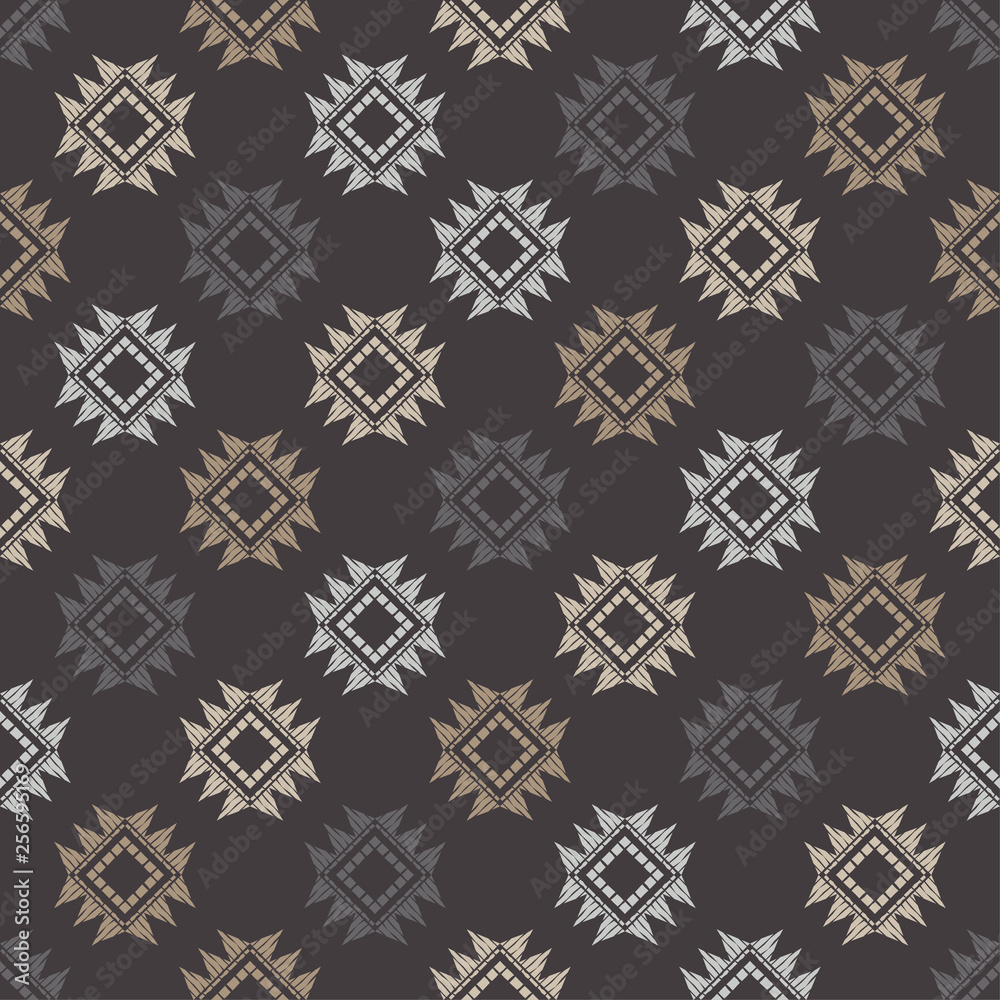 Ethnic boho seamless pattern. Patchwork texture. Weaving. Traditional ornament. Tribal pattern. Folk motif. Can be used for wallpaper, textile, invitation card, wrapping, web page background. Ethnic boho seamless pattern. Patchwork texture. Weaving. Traditional ornament. Tribal pattern. Folk motif. Can be used for wallpaper, textile, invitation card, wrapping, web page background.