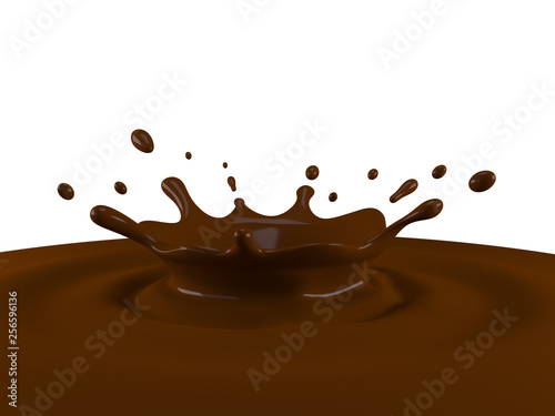 Chocolate splash