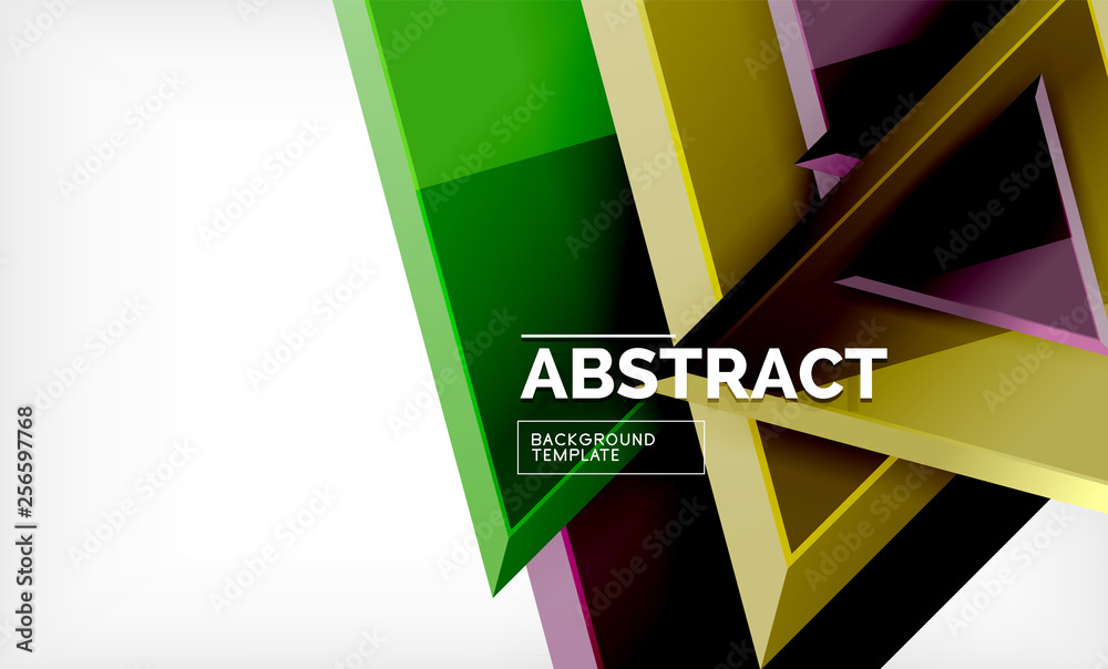 Tech futuristic geometric 3d shapes, minimal abstract background Tech futuristic geometric 3d shapes, minimal abstract background