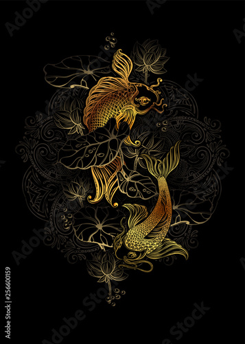 koi carp tatoo